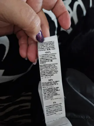 Abrigo Piel Mujer Negro