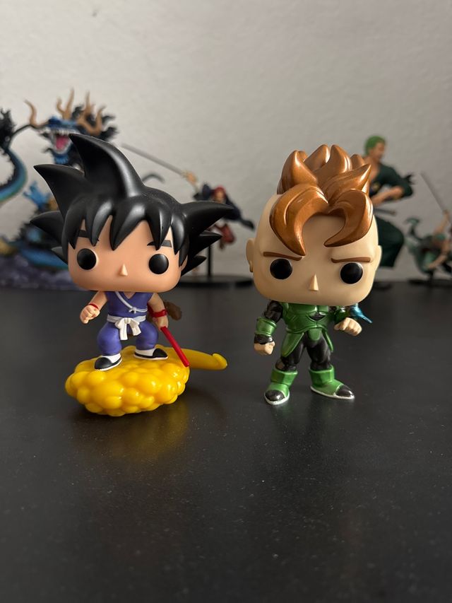 Funko Pop Dragon Ball Goku y Android 16