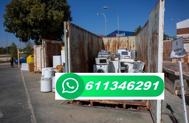 Retirada electrodomesticos neveras,lavadoras,etc