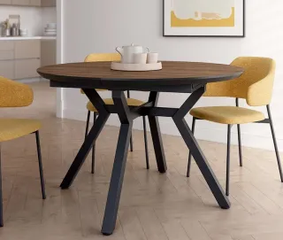 Mesa Comedor Cantábrico Madera y Metal