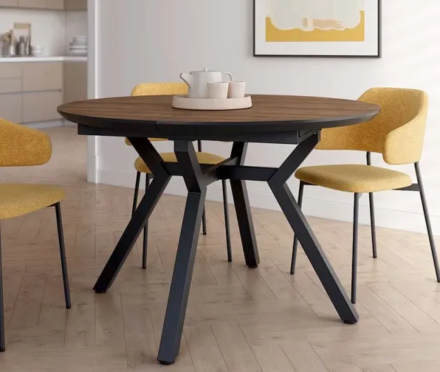 Mesa Comedor Cantábrico Madera y Metal