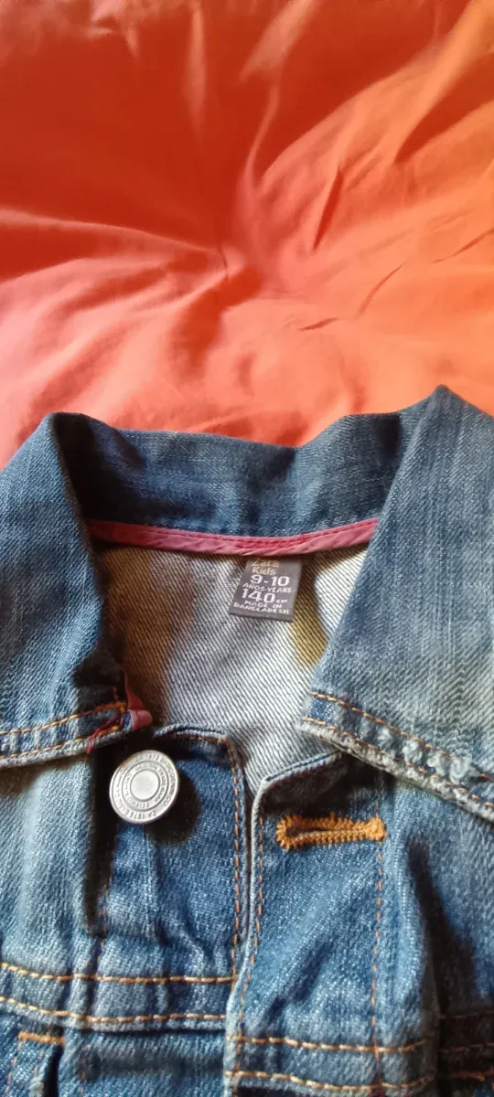 Cazadora vaquera Zara Kids azul talla 10