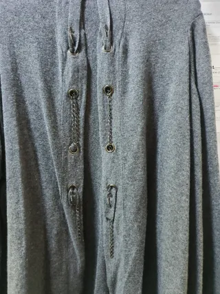 Cárdigan mujer gris