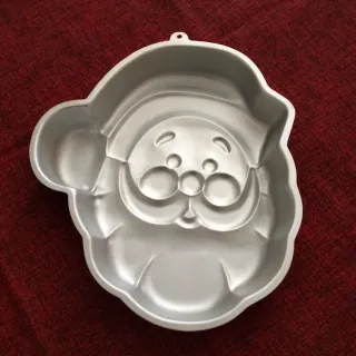 Stampo torta Babbo Natale in metallo