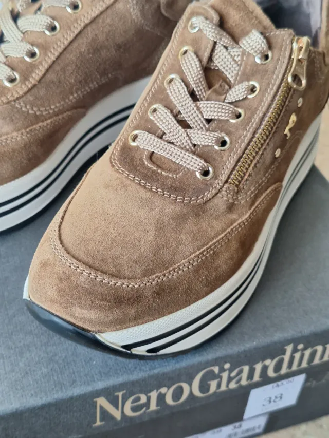 Nero Giardini Deportivas Mujer Camel