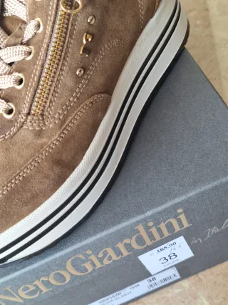 Nero Giardini Deportivas Mujer Camel