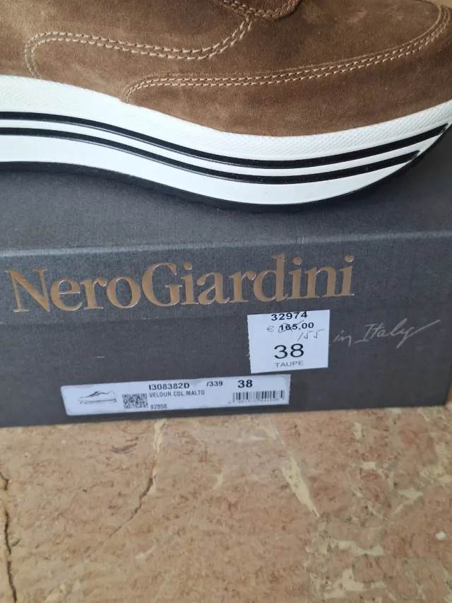 Nero Giardini Deportivas Mujer Camel