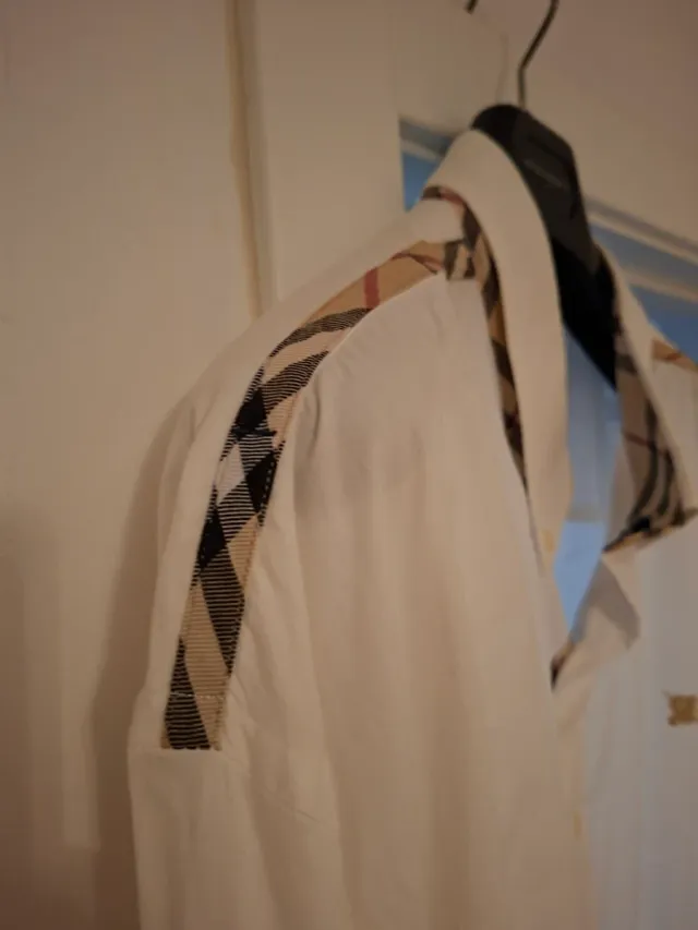 Camicia Burberry Bianca Taglia XXL