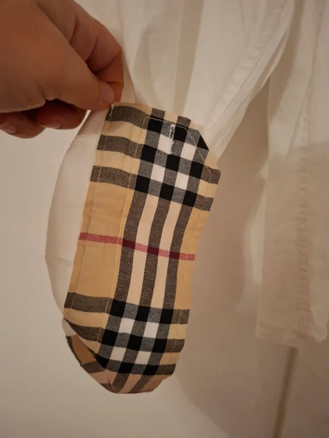 Camicia Burberry Bianca Taglia XXL