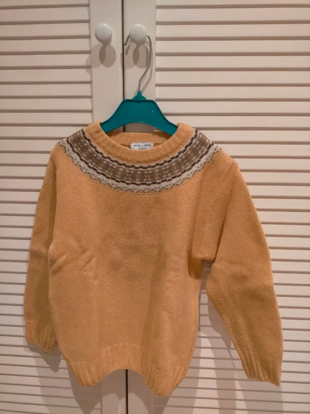 Jersey NECK & NECK ocre talla 6