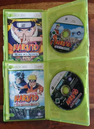 🇪🇦 Naruto Rise of a Ninja e The Broken Bond Xbox