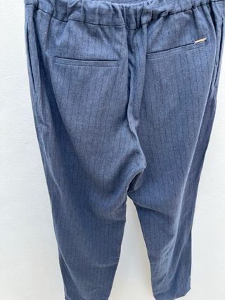 Pantalones Massimo Dutti Talla 40 Azul