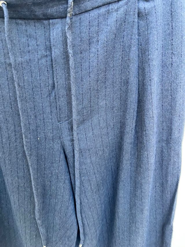 Pantalones Massimo Dutti Talla 40 Azul