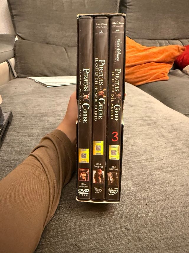 Colección DVD Piratas del Caribe Trilogía