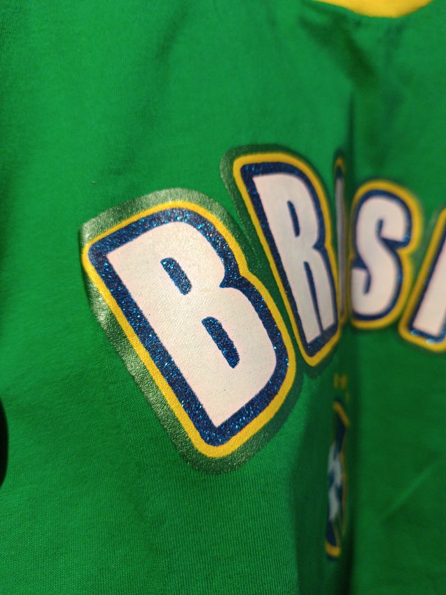 Camiseta Brasil Chica Sin Estrenar
