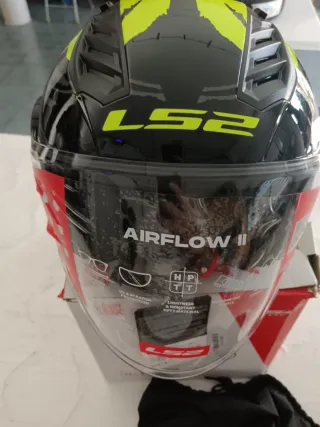 Casco LS2 Jet Airflow II Talla M ECE 22