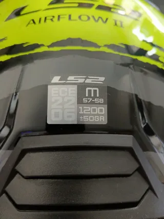 Casco LS2 Jet Airflow II Talla M ECE 22
