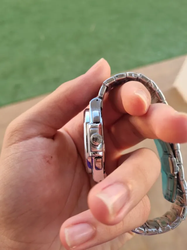 Patek Philippe Reloj Azul y Plateado