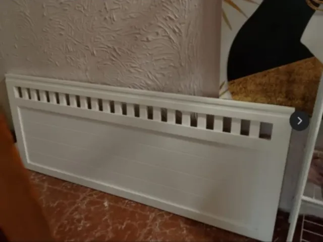 Cabezal de matrimonio lacado blanco maciza NUEVO