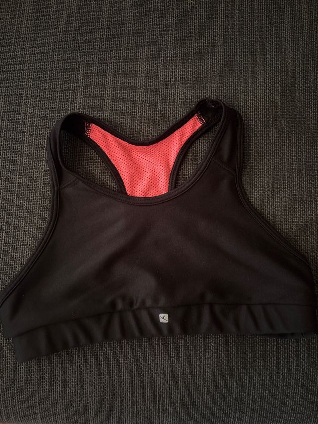 Top deportivo Fitness negro