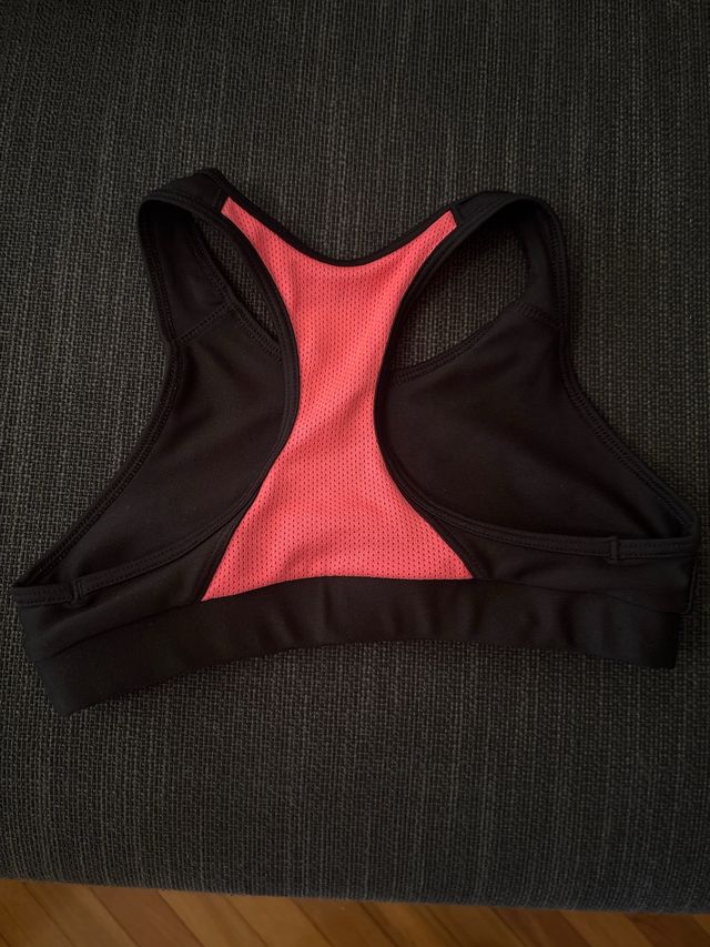 Top deportivo Fitness negro