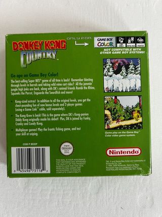 Gioco Donkey Kong Country per Game Boy Color
