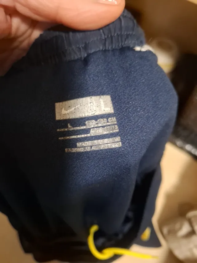 Pantalón corto niño FC Barcelona Nike azul