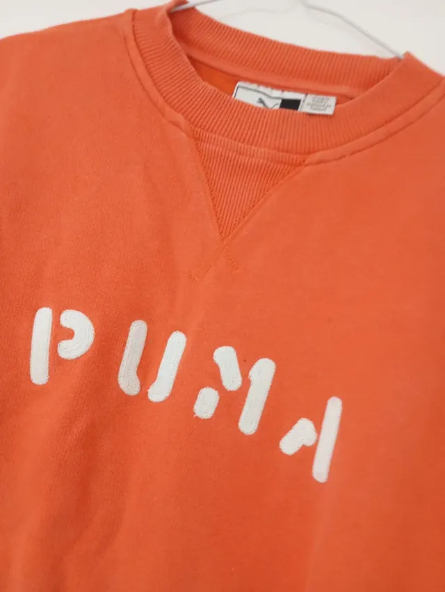 Sudadera Puma Naranja Talla L