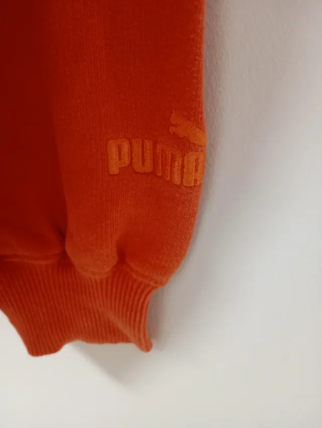 Sudadera Puma Naranja Talla L