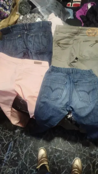 Lote 4 vaqueros talla 36