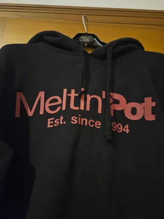 Felpa Meltin'Pot Uomo Nera