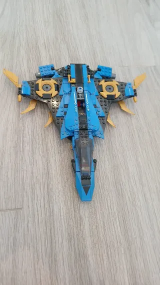 Lego Ninjago Avión Azul y Dorado