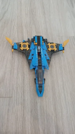 Lego Ninjago Avión Azul y Dorado