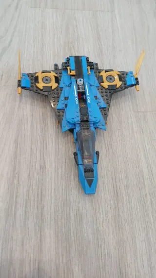 Lego Ninjago Avión Azul y Dorado
