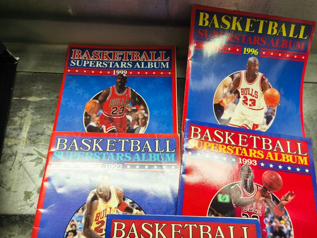 Álbumes Baloncesto Superstars 1992, 1993, 1995