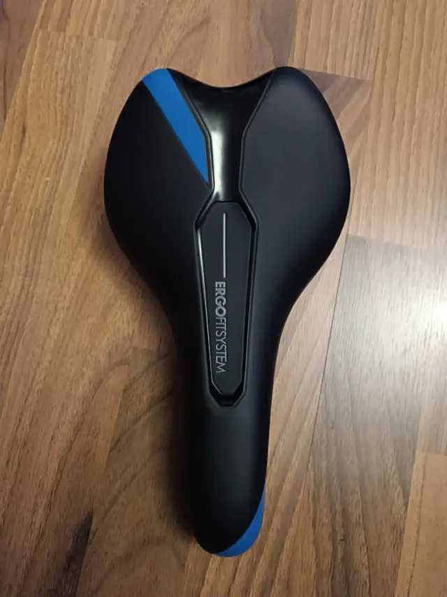 Sedile MTB ErgoFitSystem Nero/Blu