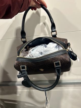 Bolso Polo Ralph Lauren Marrón y Negro