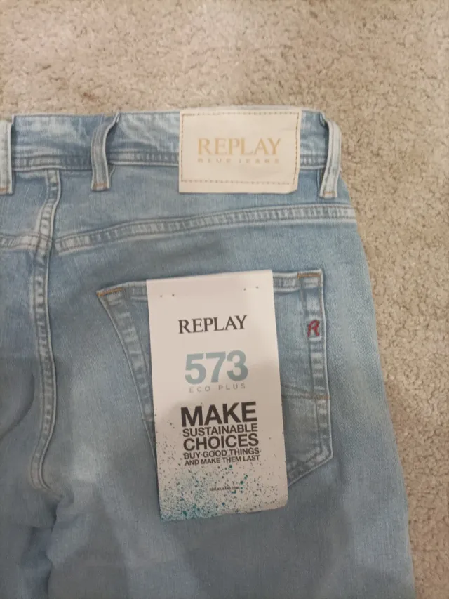 Pantalones vaqueros Replay azules