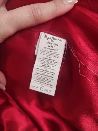 Abrigo de paño Pepe Jeans