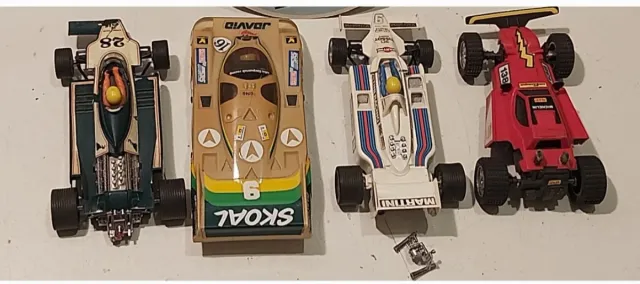 Lote 4 Coches Scalextric Antiguos