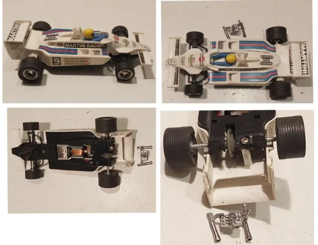 Lote 4 Coches Scalextric Antiguos