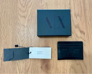 Tarjetero Armani Exchange Negro
