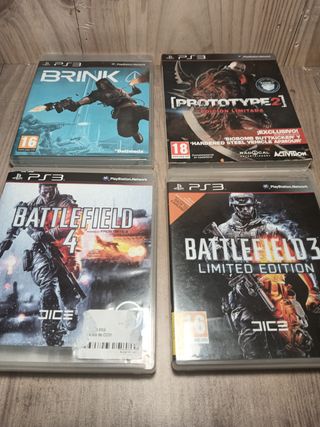 Lote Juegos PS3: Acción, Carreras, Terror