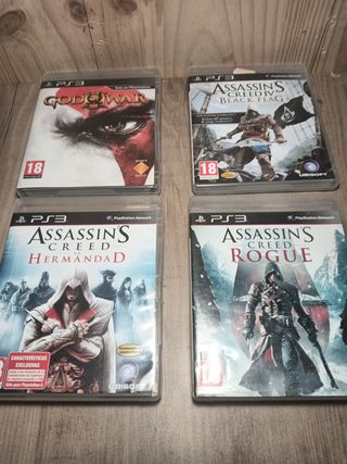 Lote Juegos PS3: Acción, Carreras, Terror