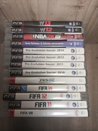 Lote Juegos PS3: Acción, Carreras, Terror