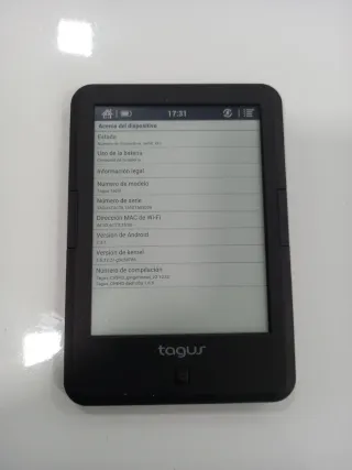 Tagus Táctil - Lector Ebook Negro