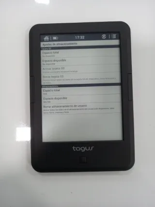 Tagus Táctil - Lector Ebook Negro