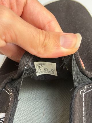 Zapatillas Vans Slip-On Negras