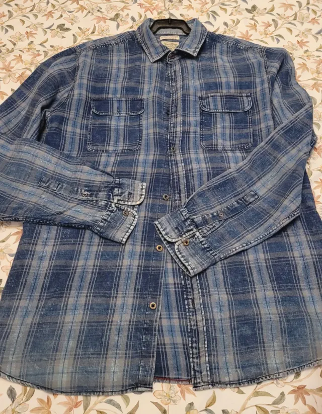 Camisa de cuadros Jack & Jones Talla XL