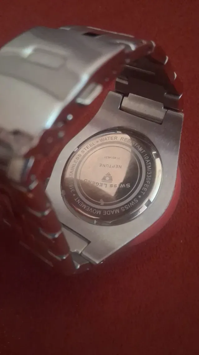 Reloj Swiss Legend Neptune Naranja